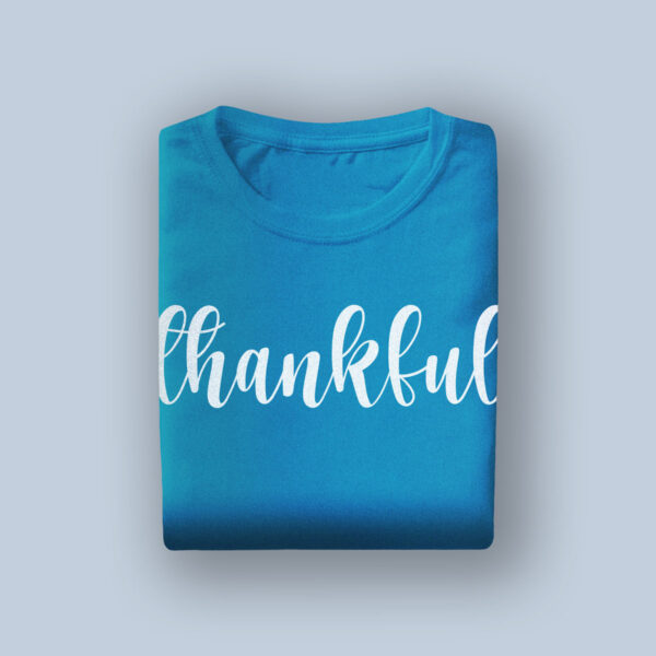 Polera azul turquesa